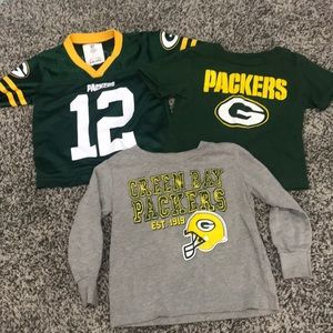 Green Bay Packer shirts